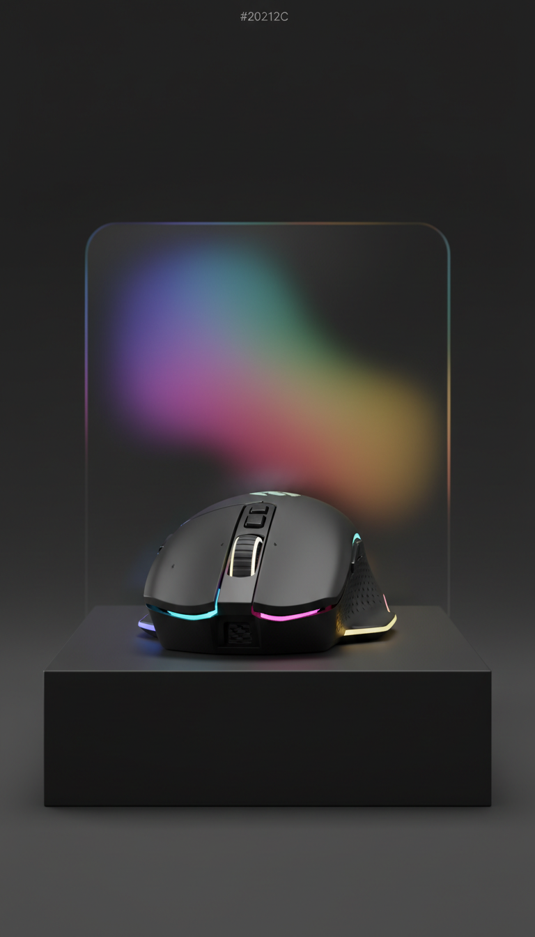 Wireless RGB Gaming Mouse Ultra-Light Shell